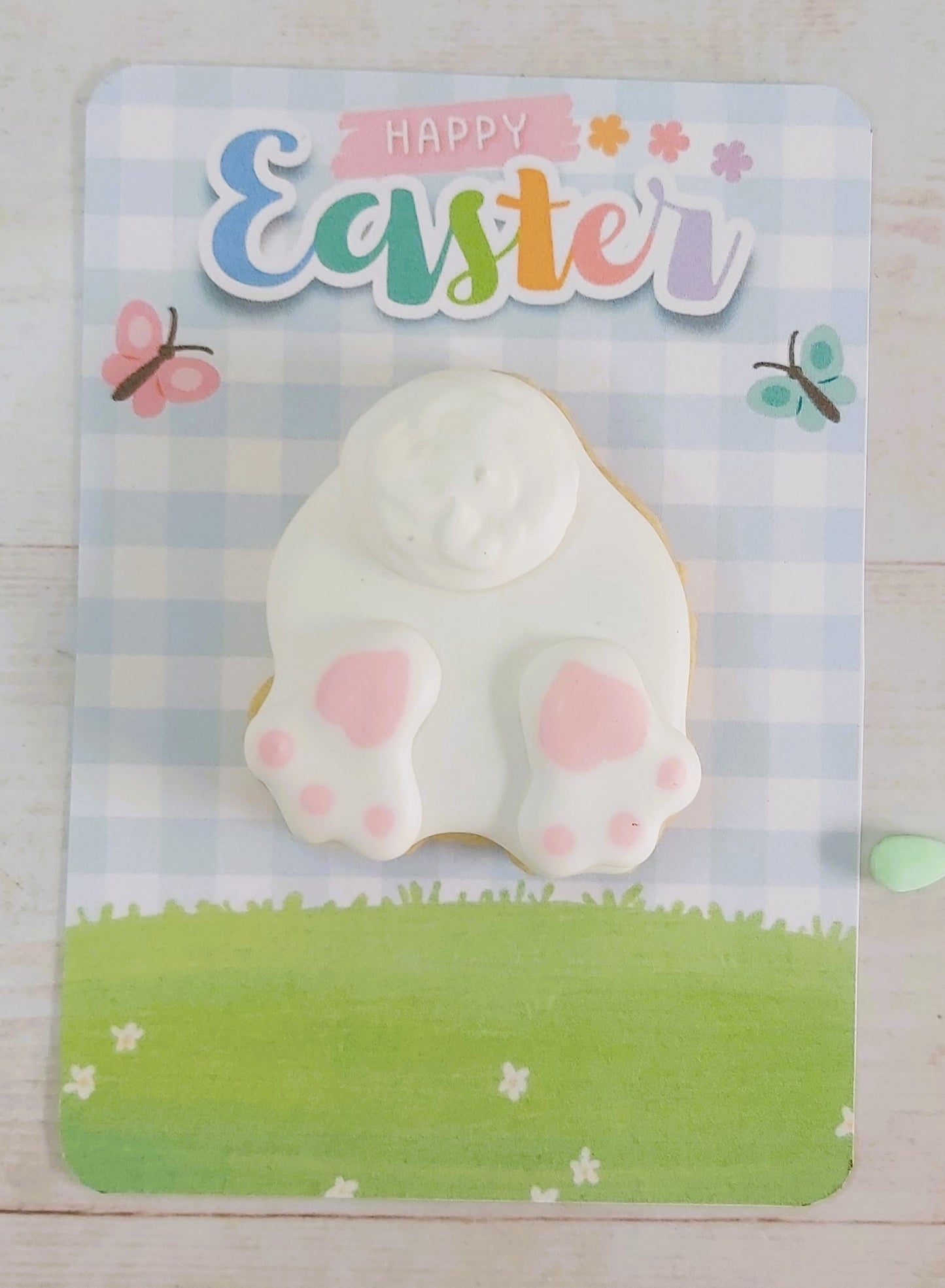 Cookie Card - Bright Happy Easter Cookie Card