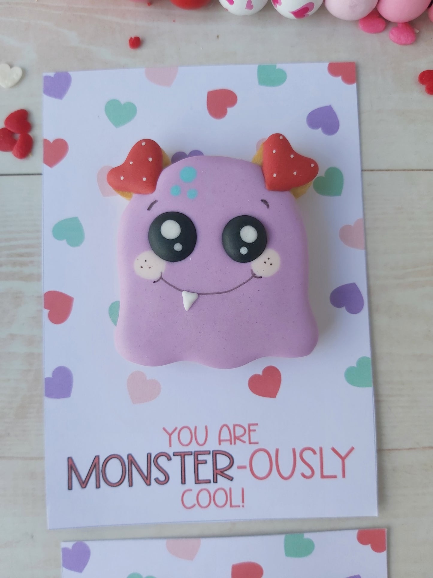 Monster-ously Cookie Card