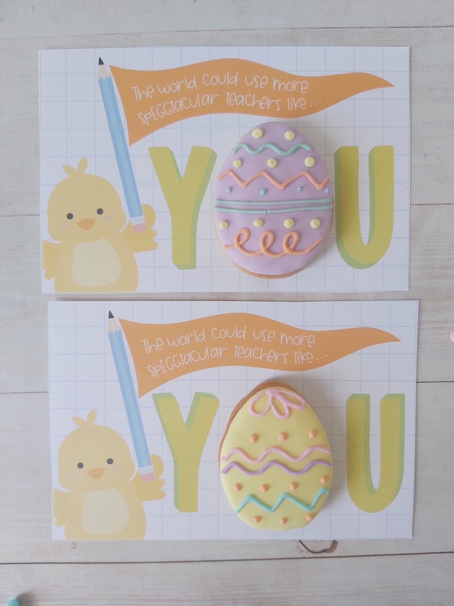 Cookie Card - Teacher Cards