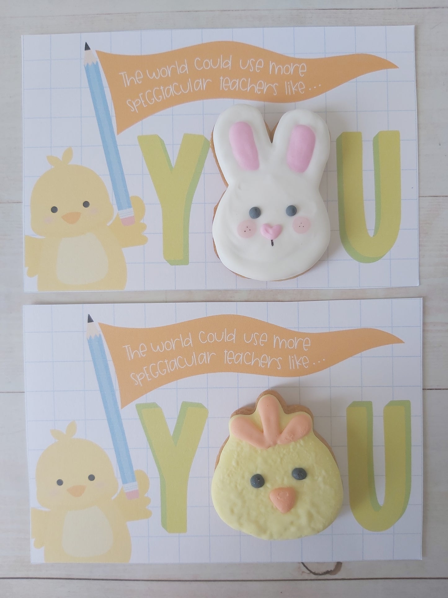 Cookie Card - Teacher Cards