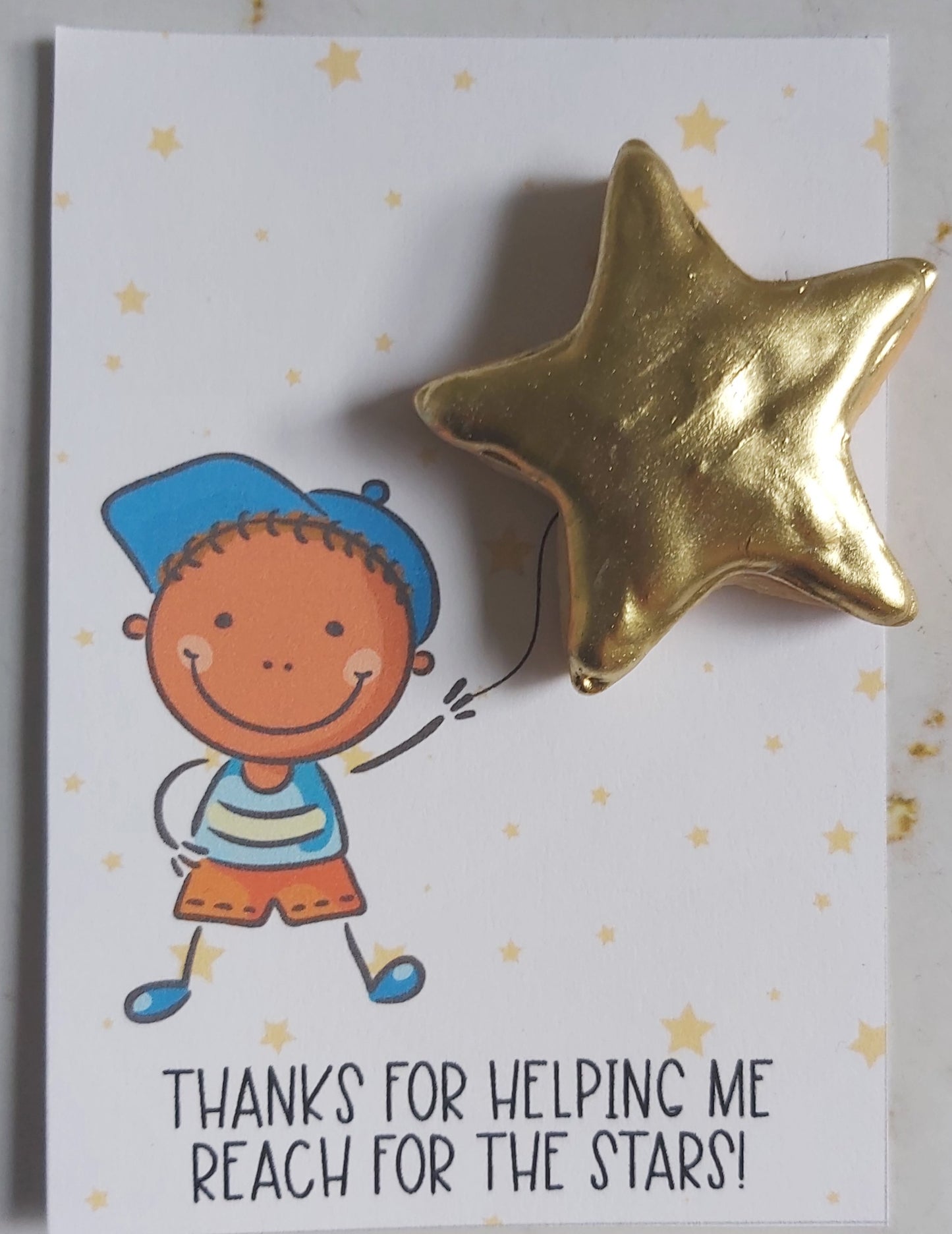 Teachers Cookie Cards - Reaching for the Stars