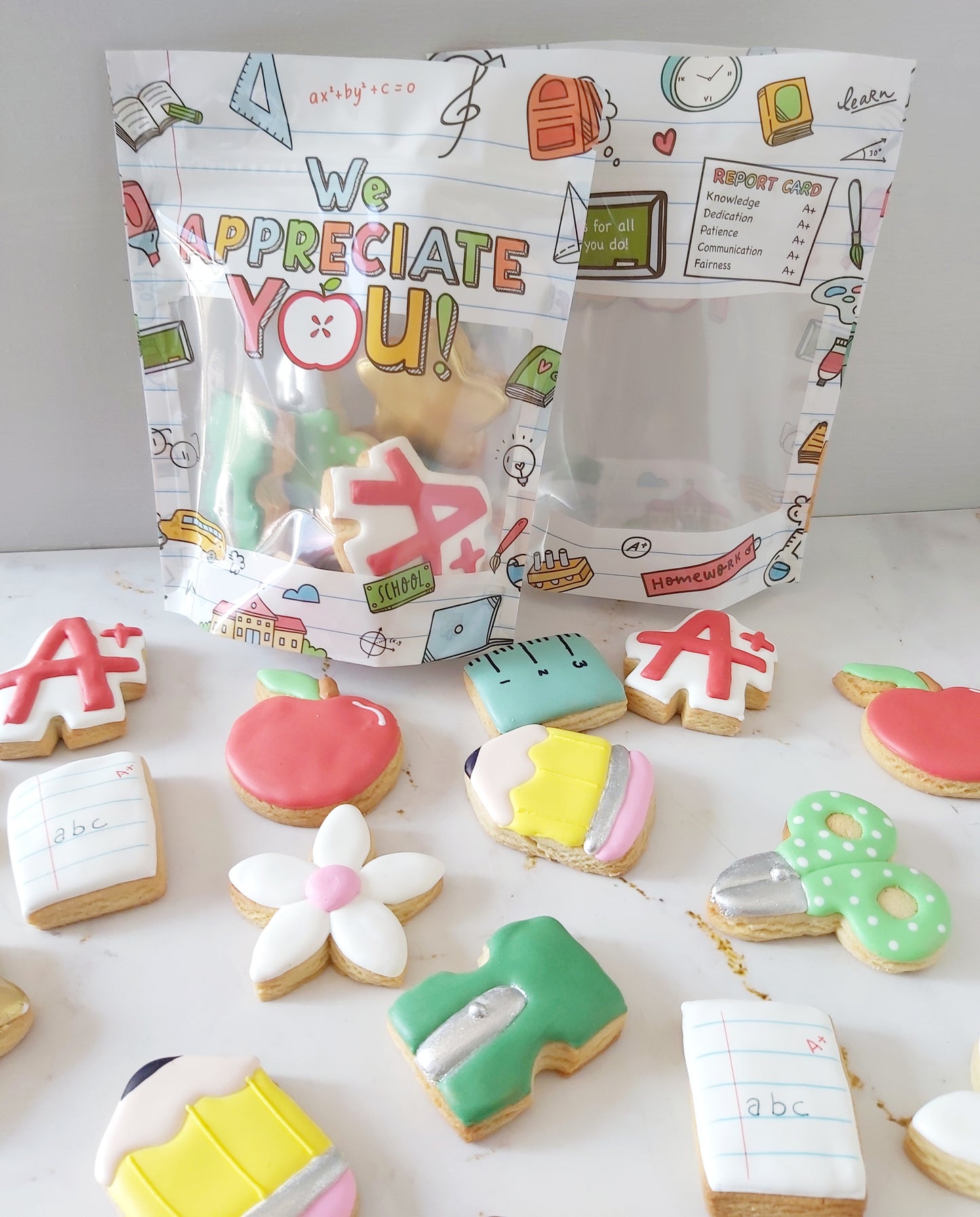 Teachers Appreciation Cookie Bag
