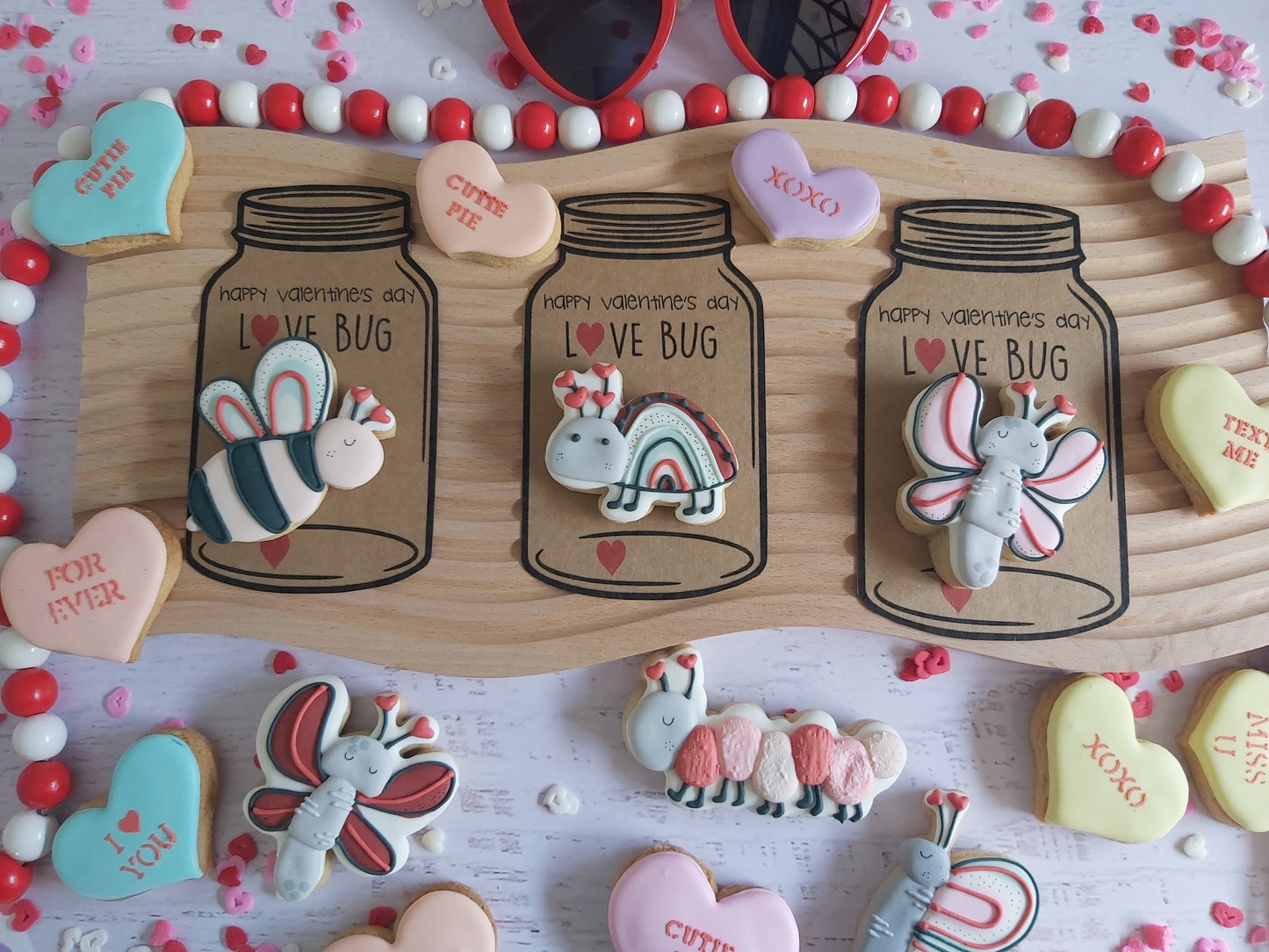 Love Bug Cookie Card