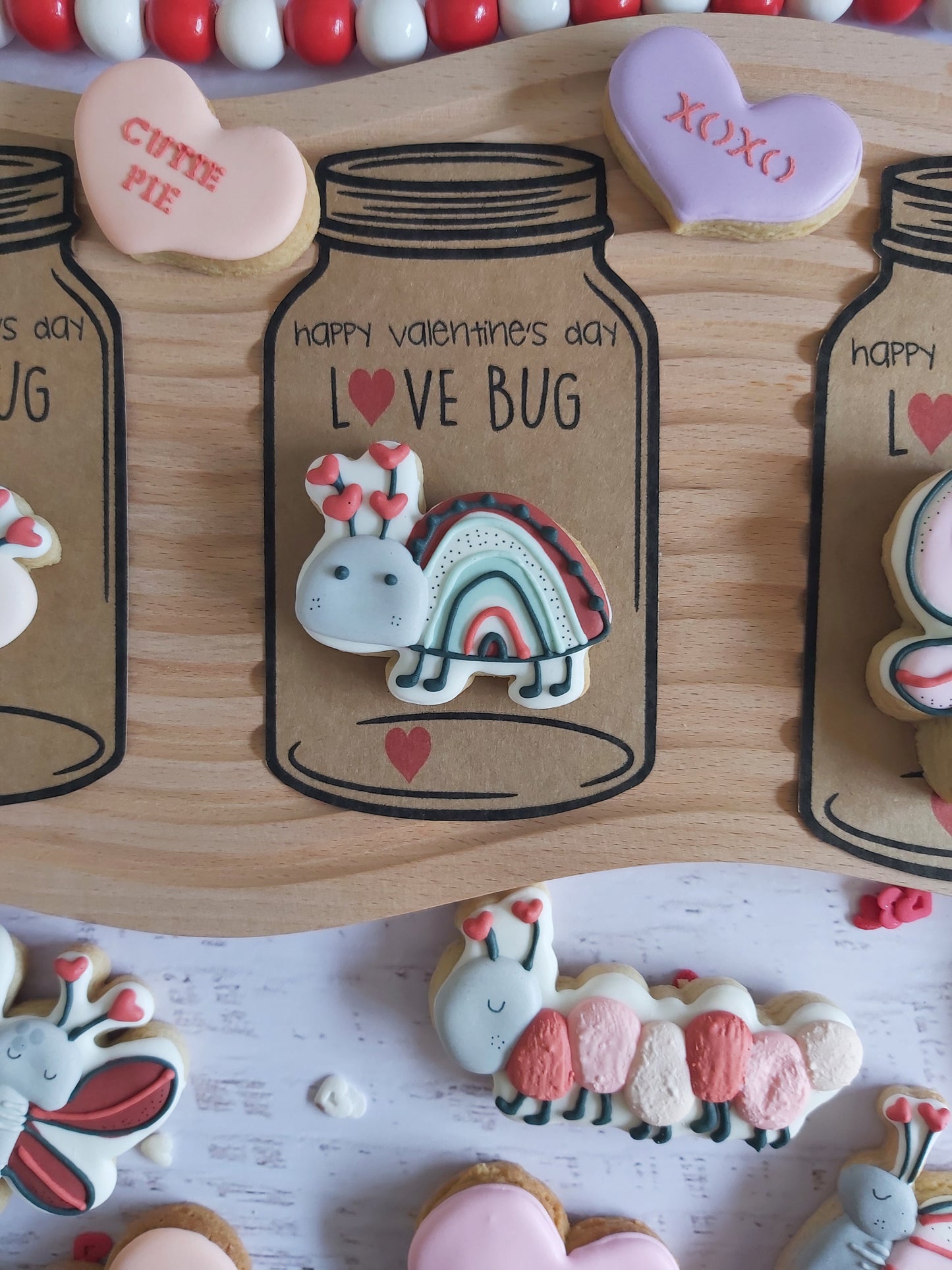 Love Bug Cookie Card