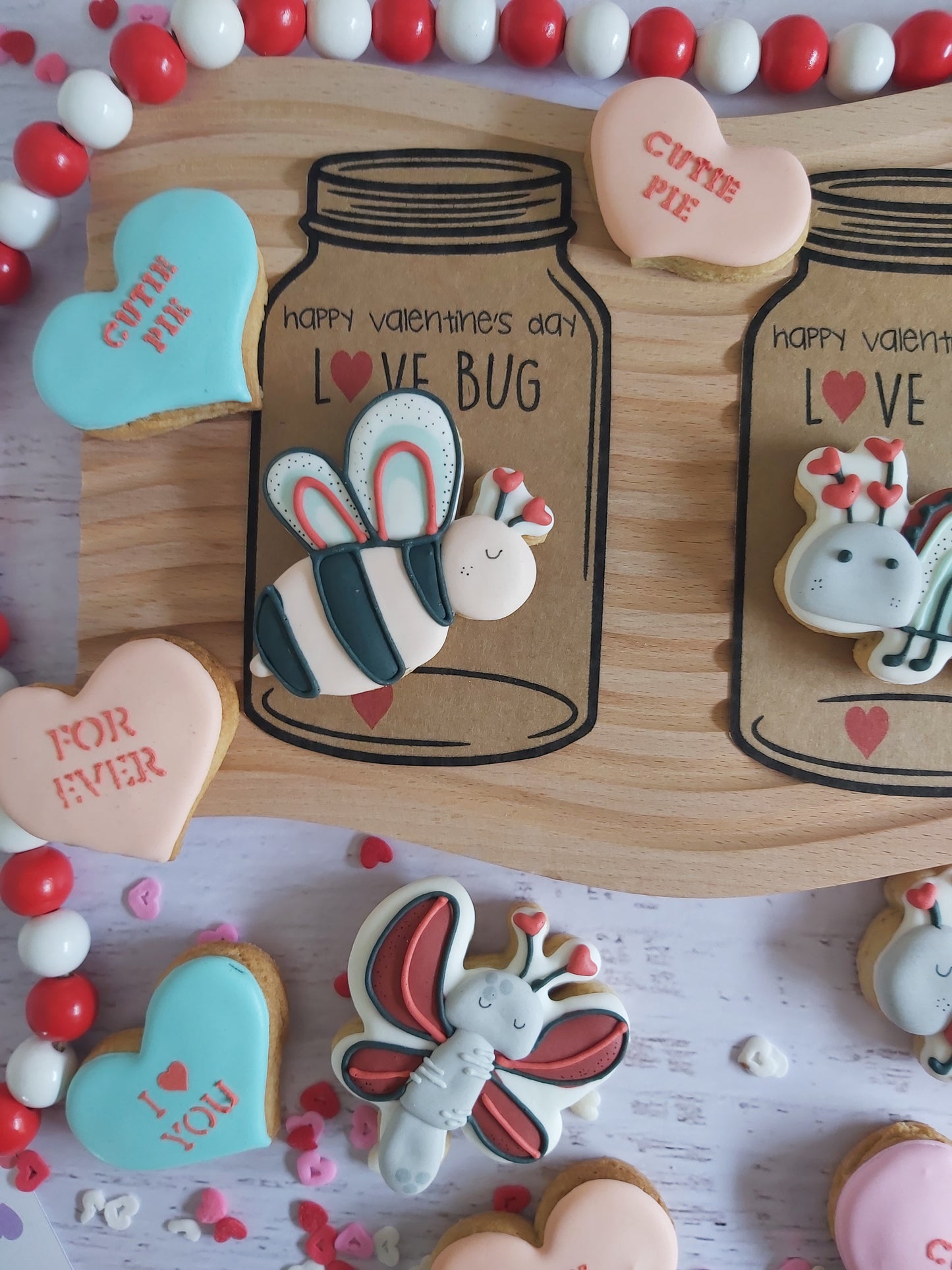 Love Bug Cookie Card