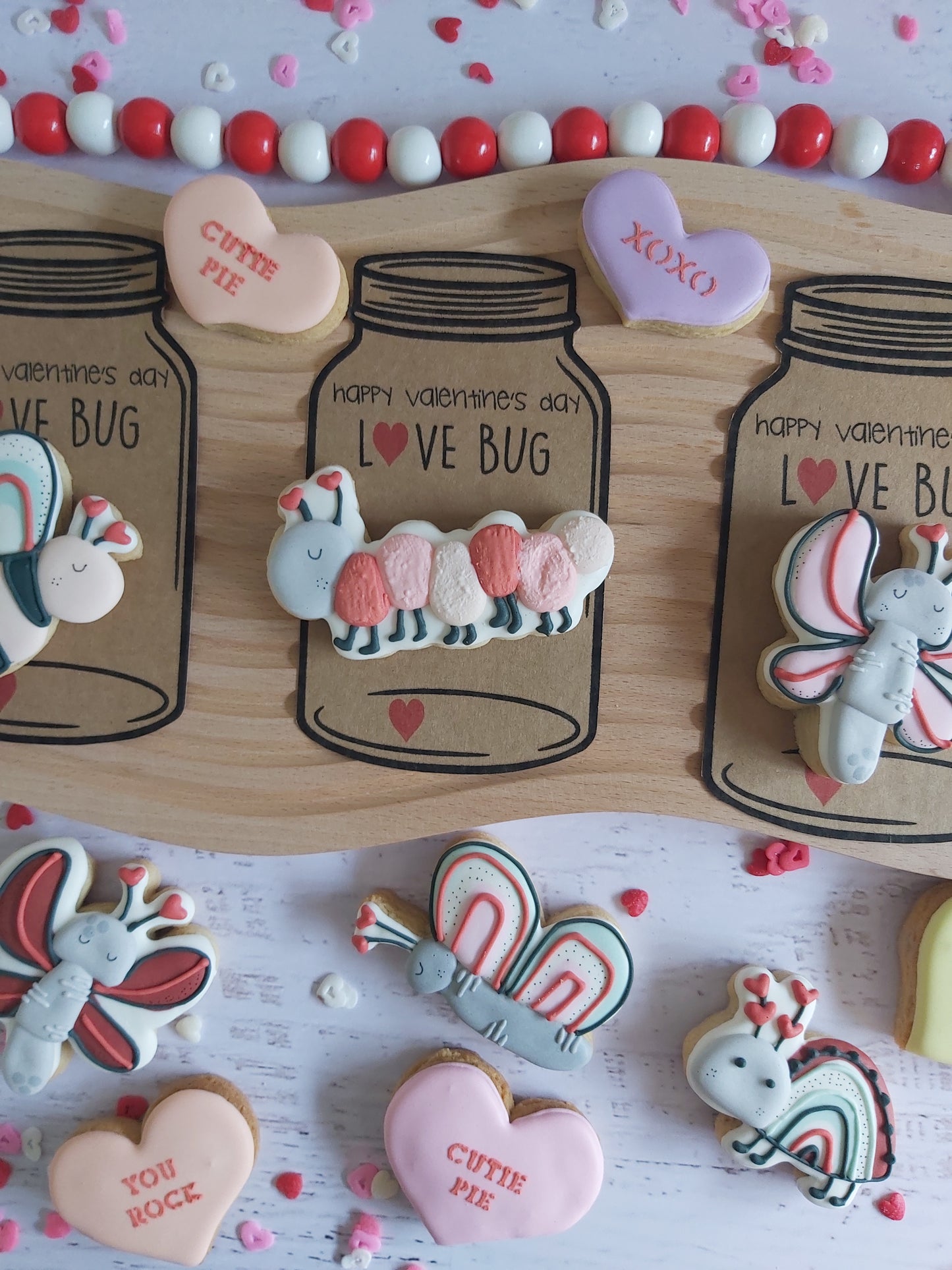Love Bug Cookie Card