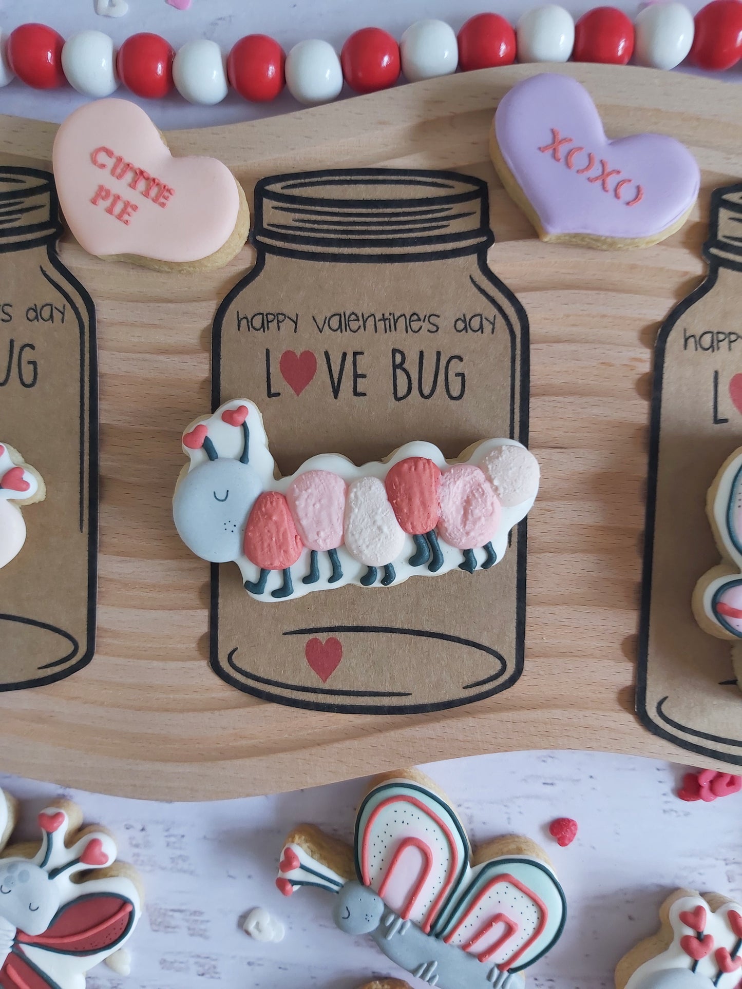 Love Bug Cookie Card