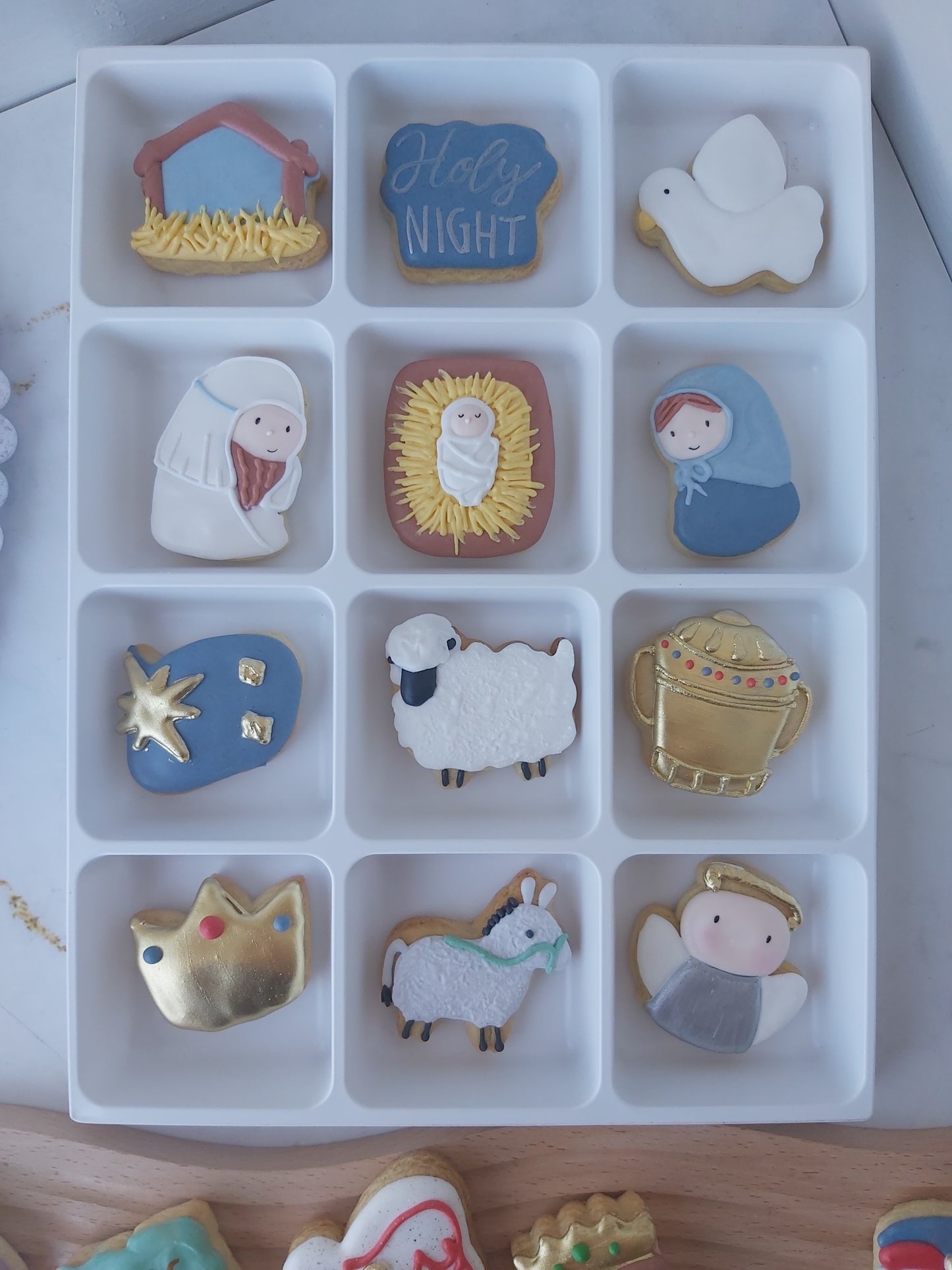 12 Day Advent Calendar - Nativity set