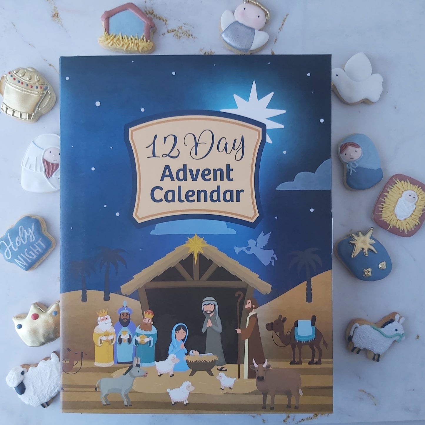 12 Day Advent Calendar - Nativity set