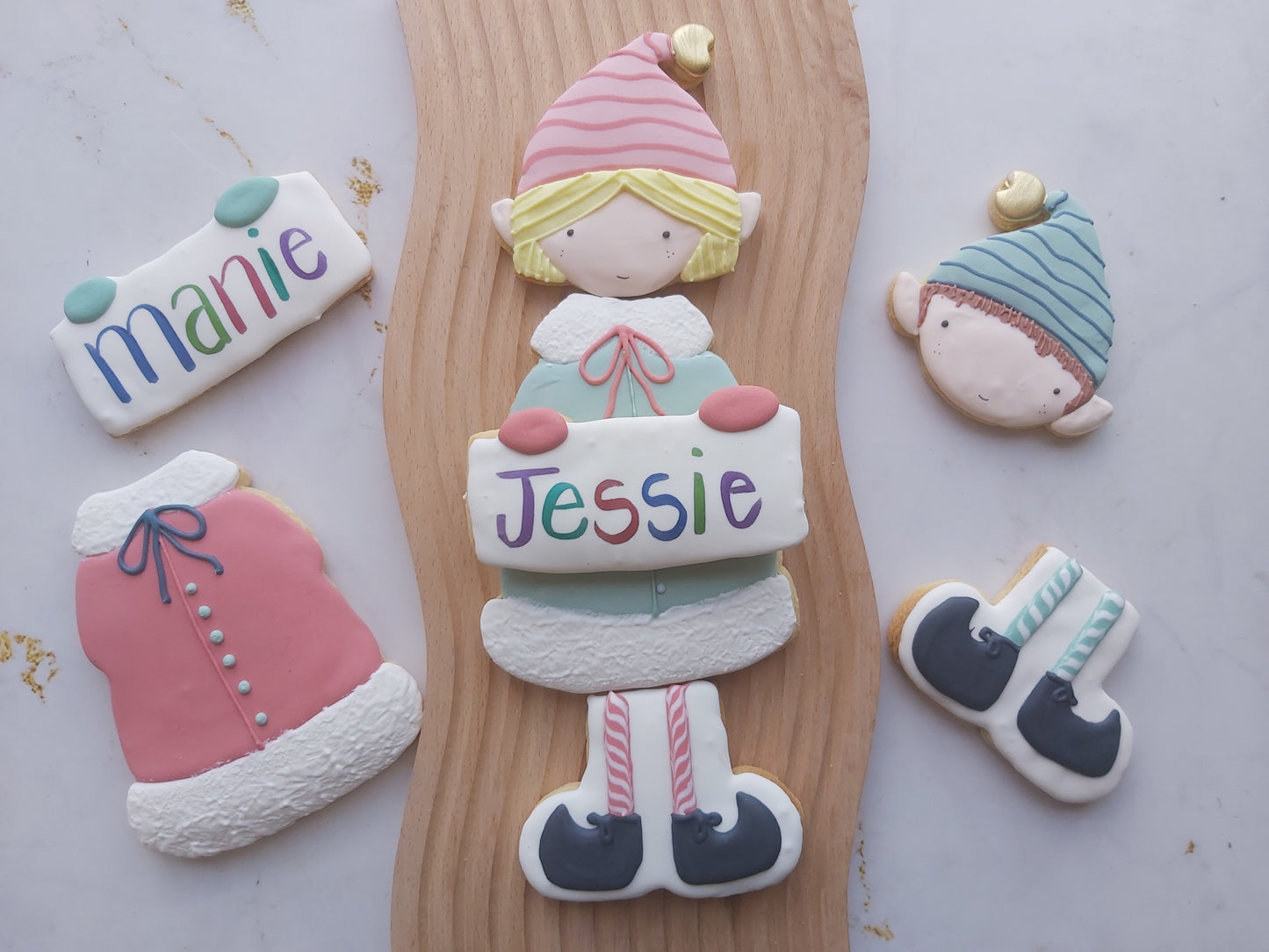 Personalised Elf Cookie