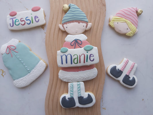 Personalised Elf Cookie
