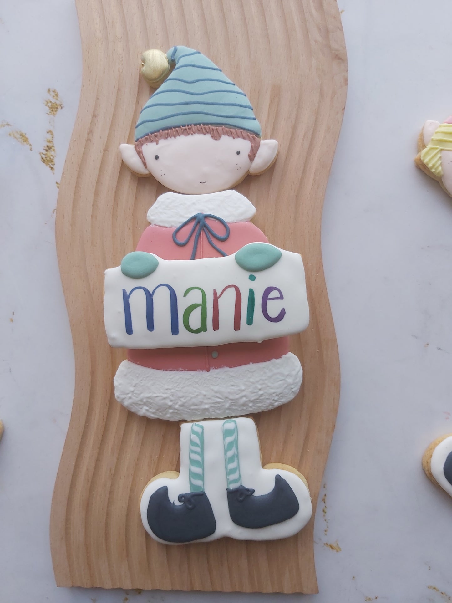 Personalised Elf Cookie