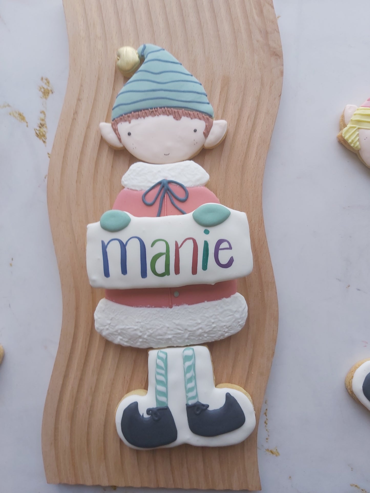 Personalised Elf Cookie