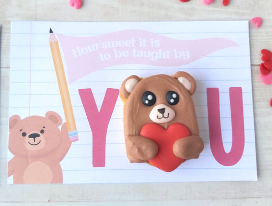 Teacher Cookie Card