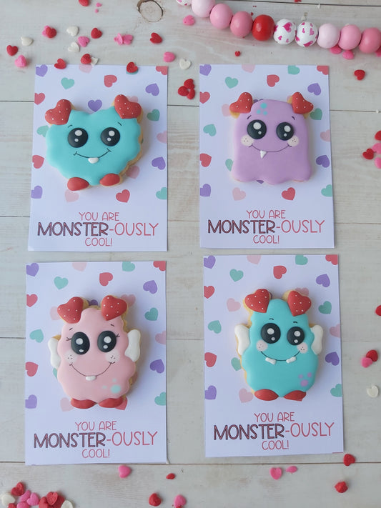 Monster-ously Cookie Card