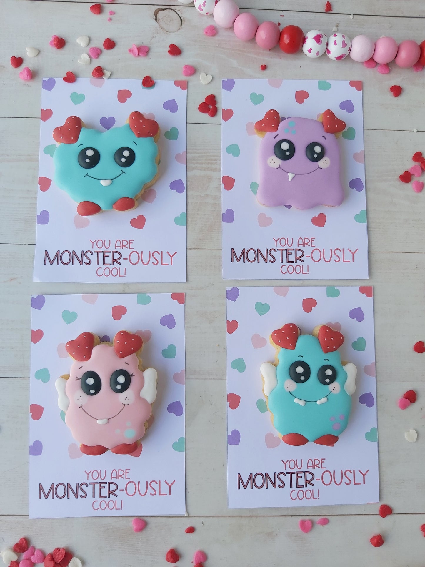 Monster-ously Cookie Card