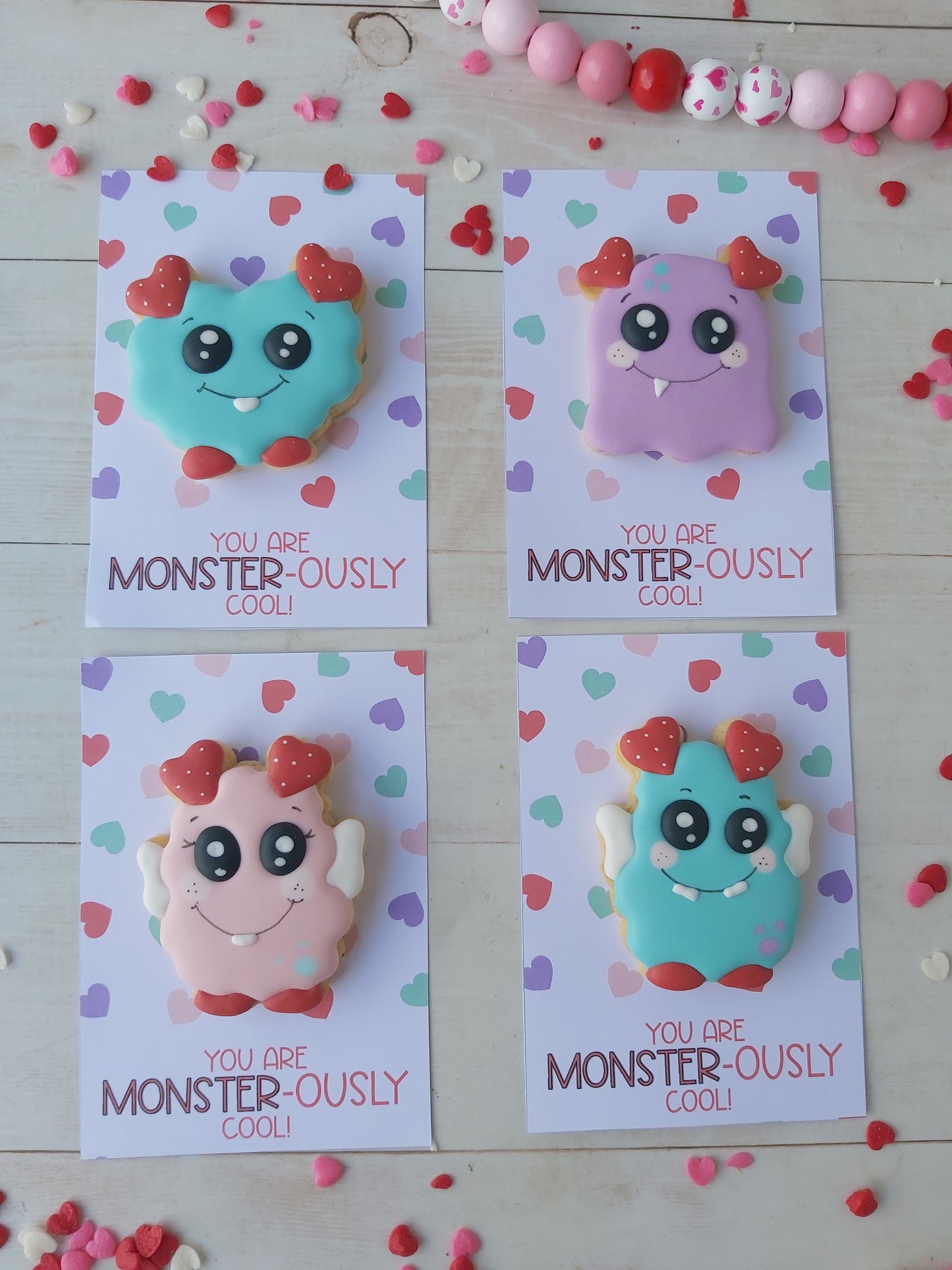 Monster-ously Cookie Card