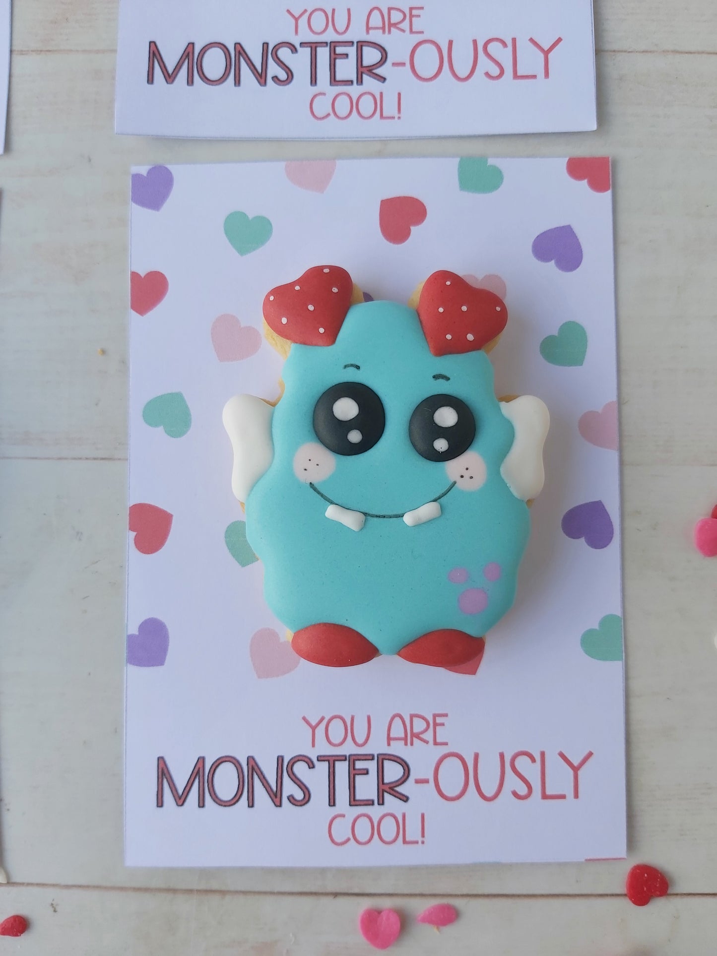 Monster-ously Cookie Card