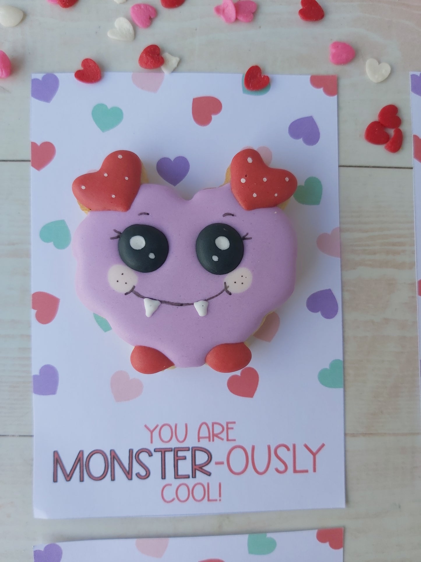 Monster-ously Cookie Card