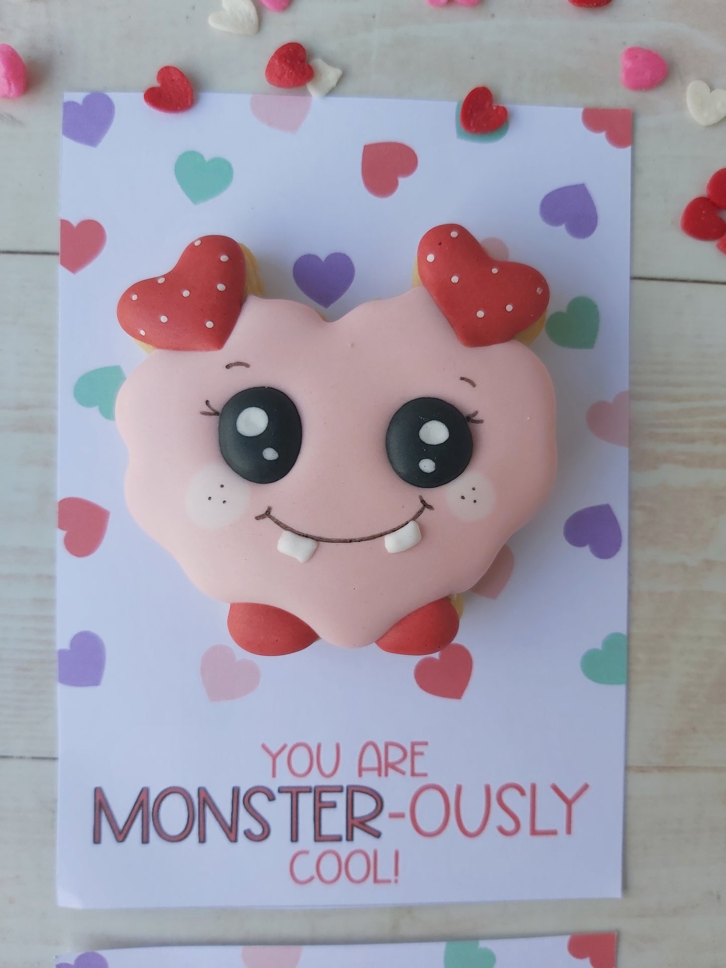 Monster-ously Cookie Card