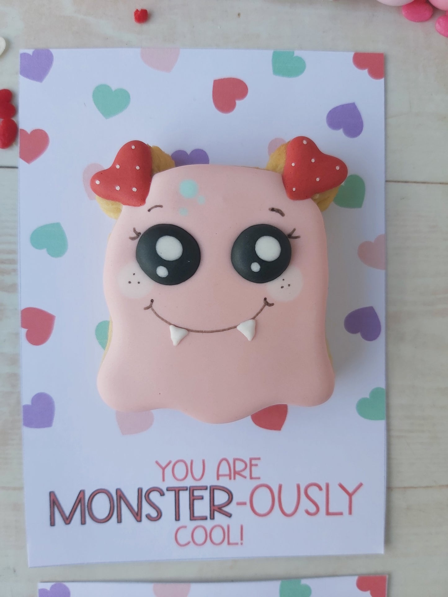 Monster-ously Cookie Card