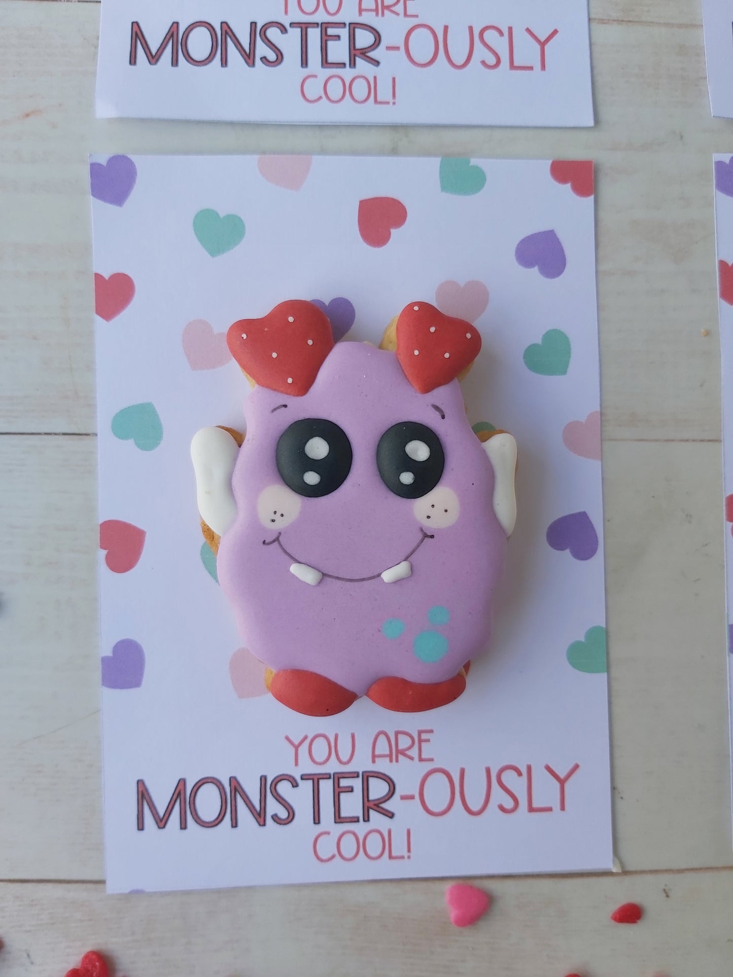 Monster-ously Cookie Card