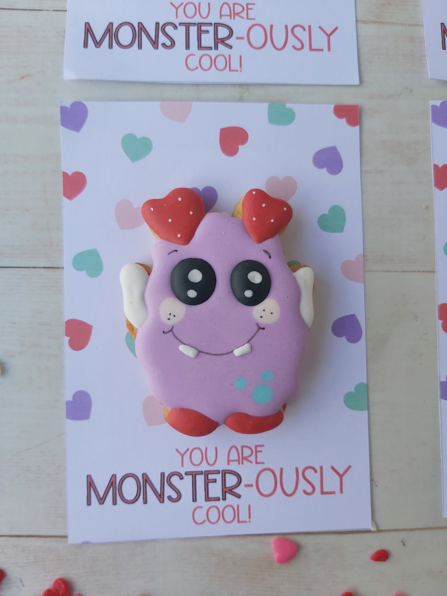 Monster-ously Cookie Card