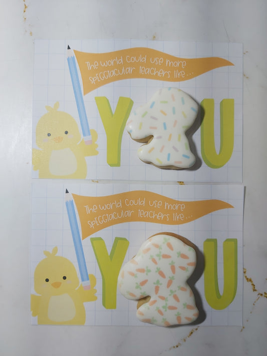 Cookie Card - Teacher Cards