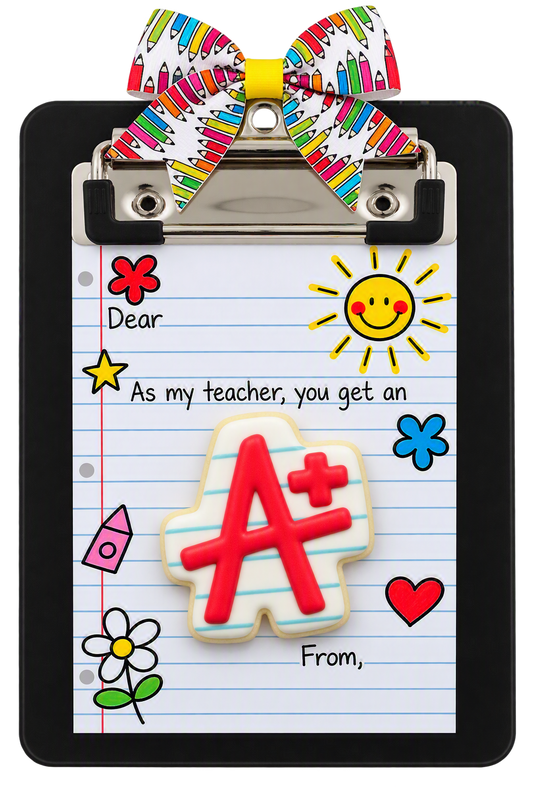 Clipboard Cookie Card