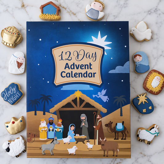12 Day Advent Calendar - Nativity set