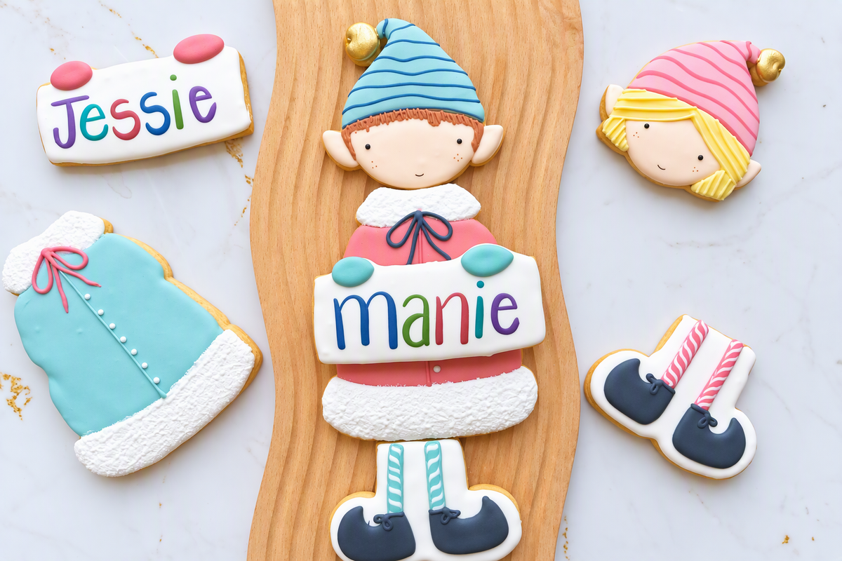 Personalised Elf Cookie
