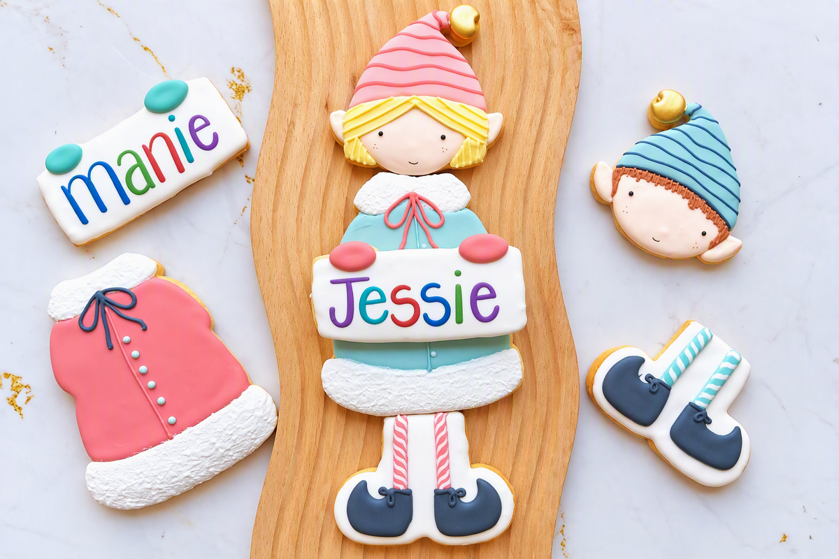 Personalised Elf Cookie