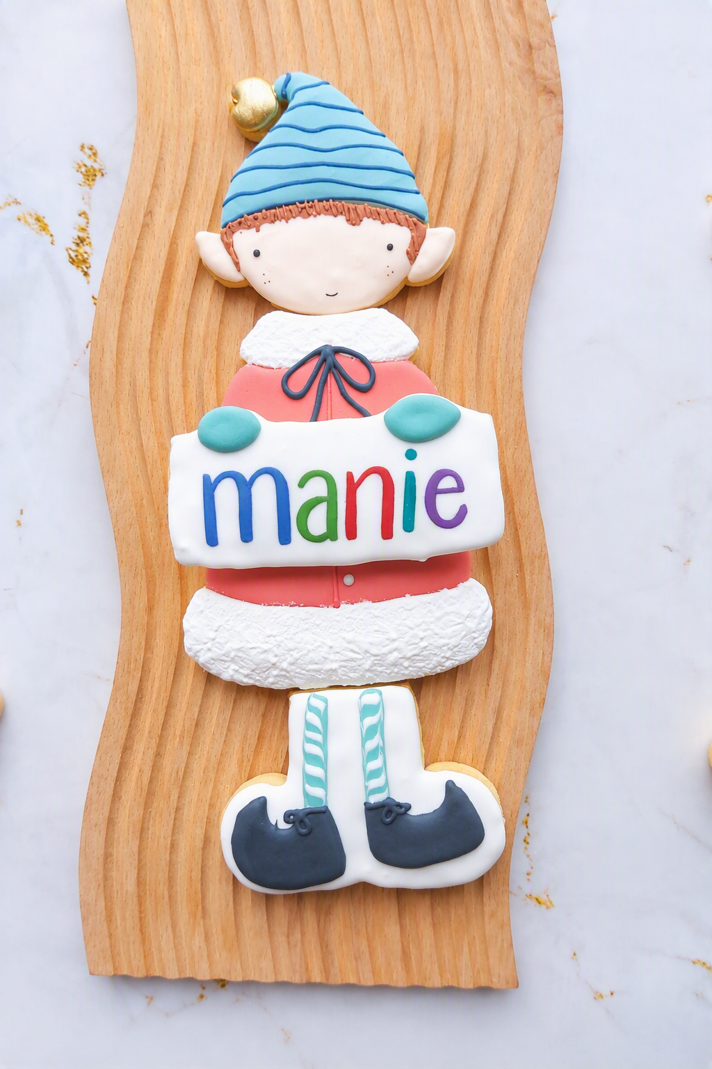 Personalised Elf Cookie
