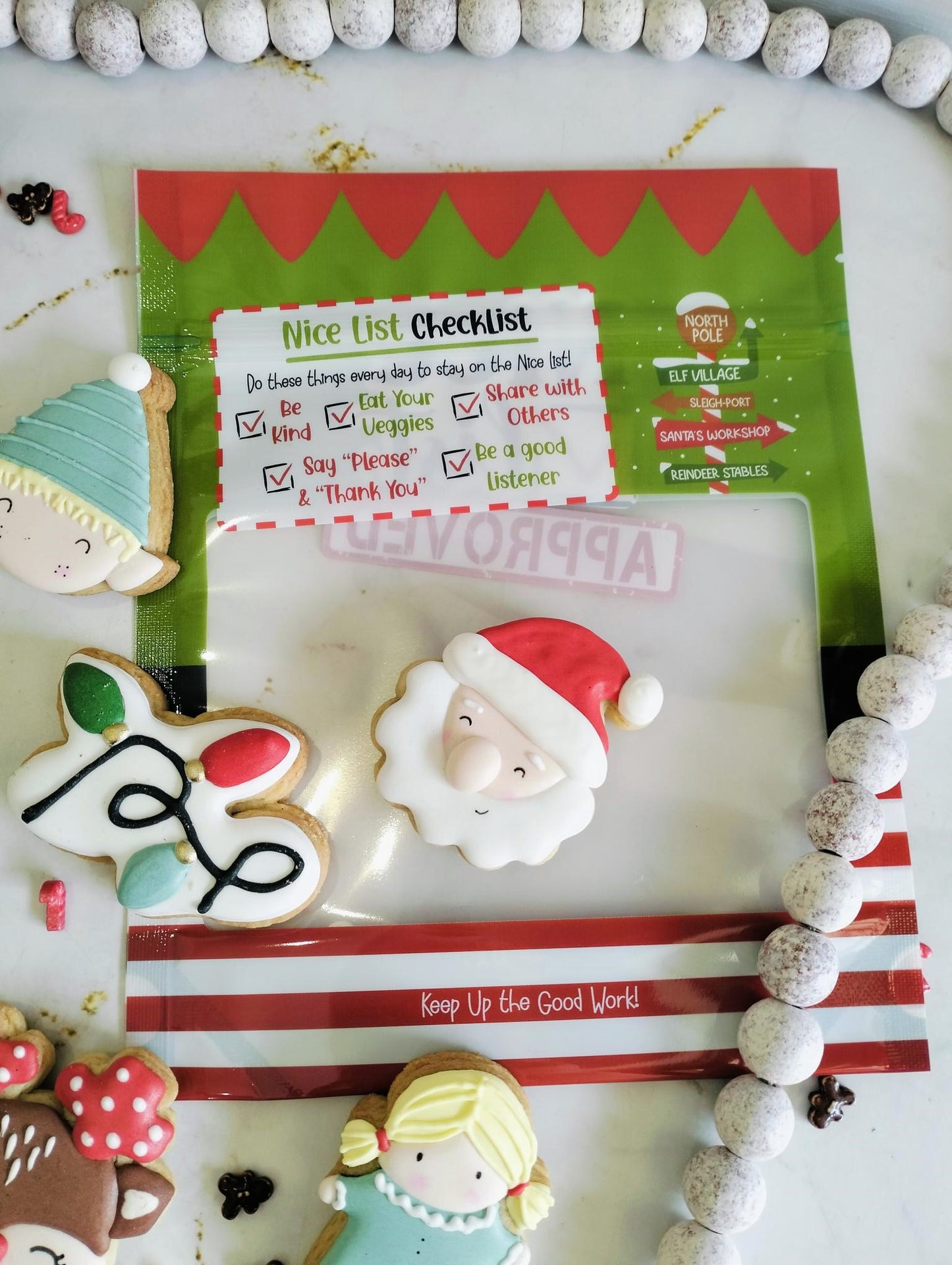 Naughty or Nice Cookie Pouch